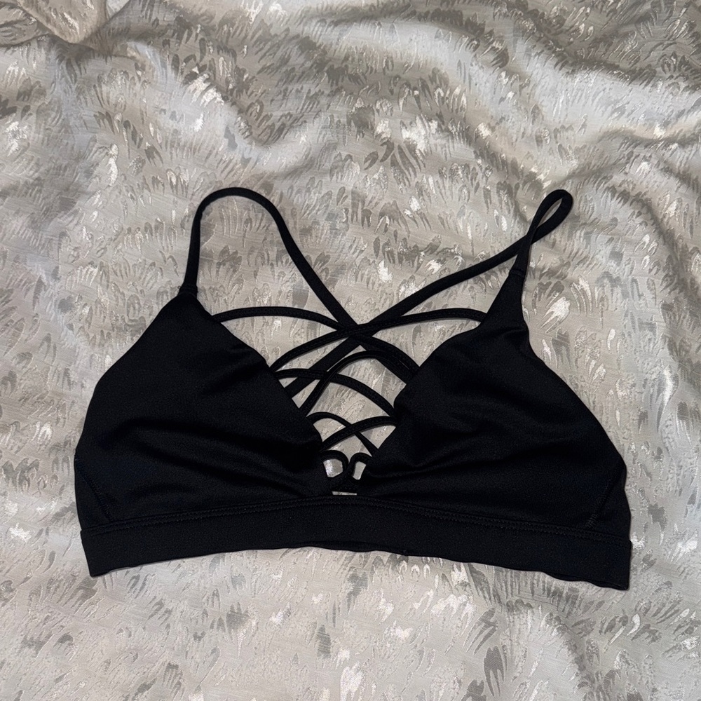 Victoria's Secret Black Crisscross Bralette